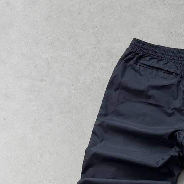Y2K Nike Track Pants Black / White Limited (S)