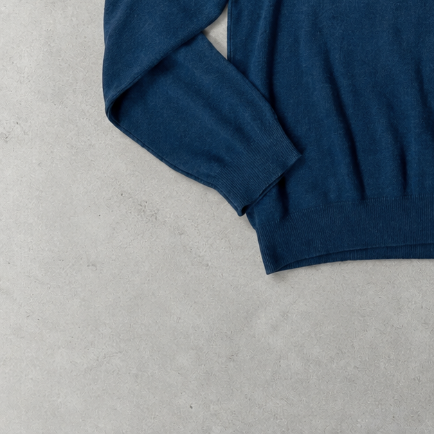 Ralph Lauren Sweater Blau Rare (XXL) Stitched Logo