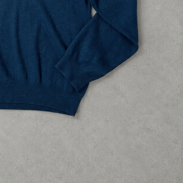 Ralph Lauren Sweater Blau Rare (XXL) Stitched Logo