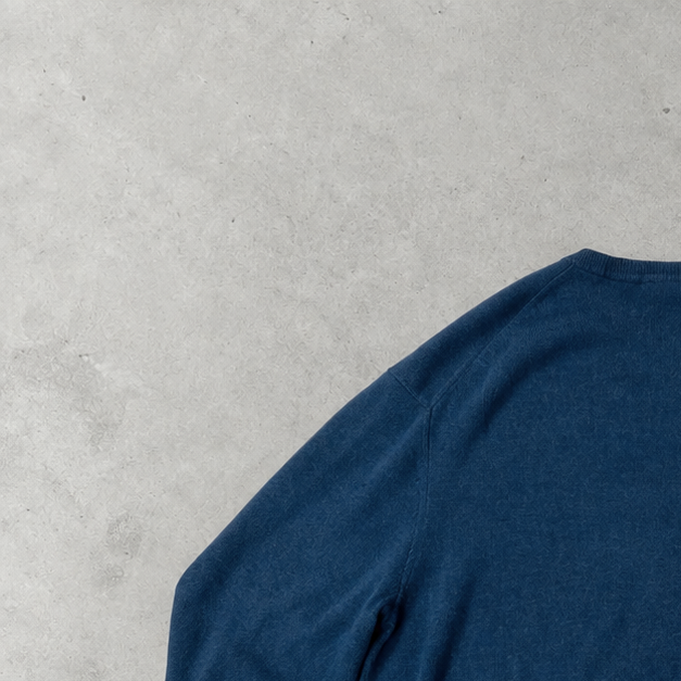 Ralph Lauren Sweater Blau Rare (XXL) Stitched Logo