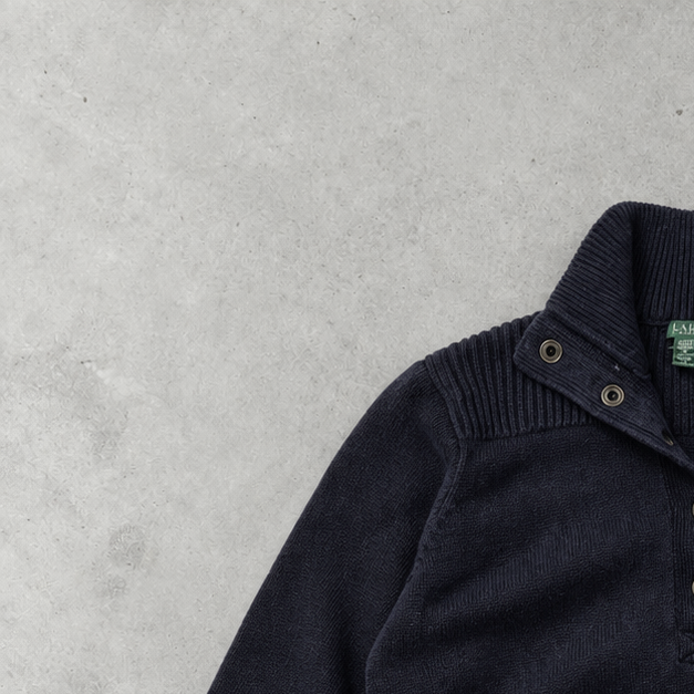 Ralph Lauren y2k Sweater Marineblau Rare (L)