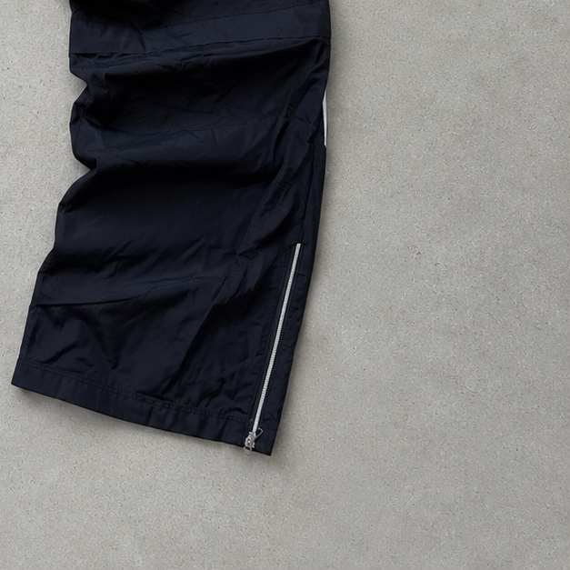 NIKE Track Pants Black / White Rare (XL)