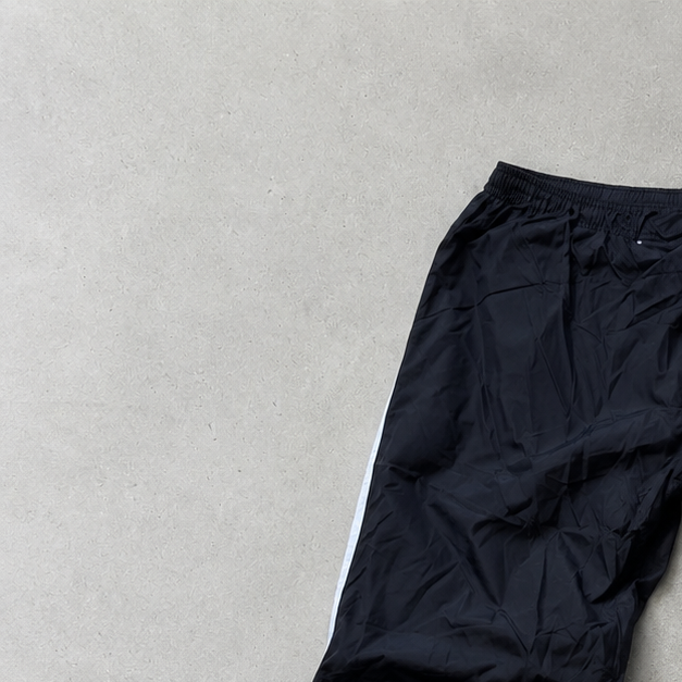 NIKE Track Pants Black / White Rare (XL)