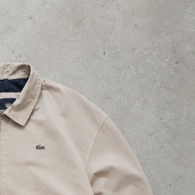 Lacoste Jacket Beige / Creme Rare (L)