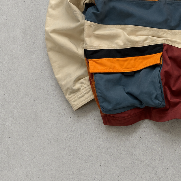 Nike Windbreaker Cream, Orange Rare (XS)