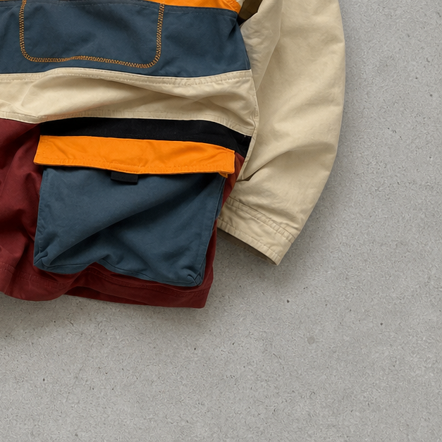 Nike Windbreaker Cream, Orange Rare (XS)