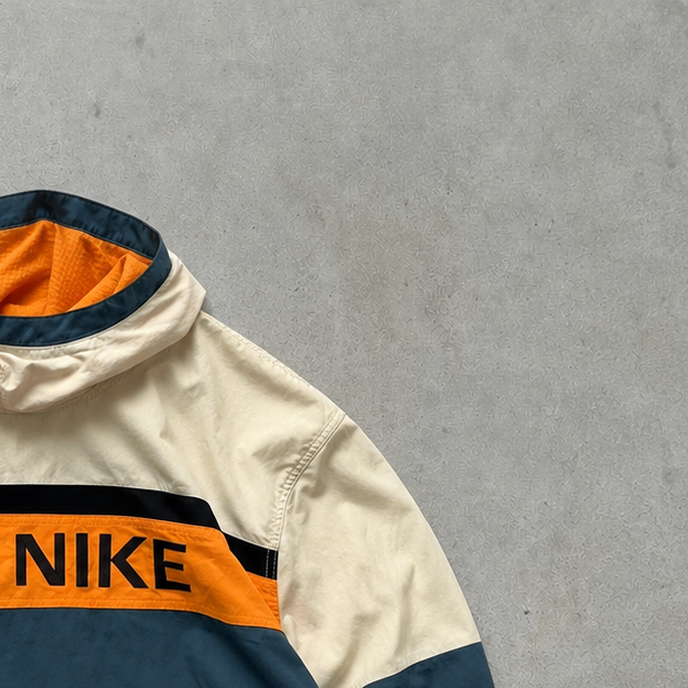 Nike Windbreaker Cream, Orange Rare (XS)