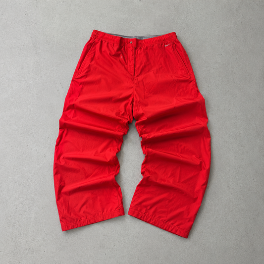 Y2K Nike Track Pants Red Limited (M)