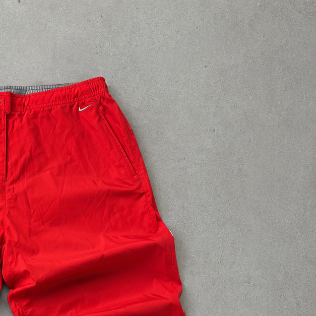 Y2K Nike Track Pants Red Limited (M)