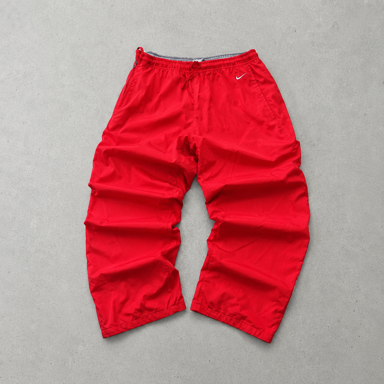 Y2K Nike Track Pants Red Limited (M)