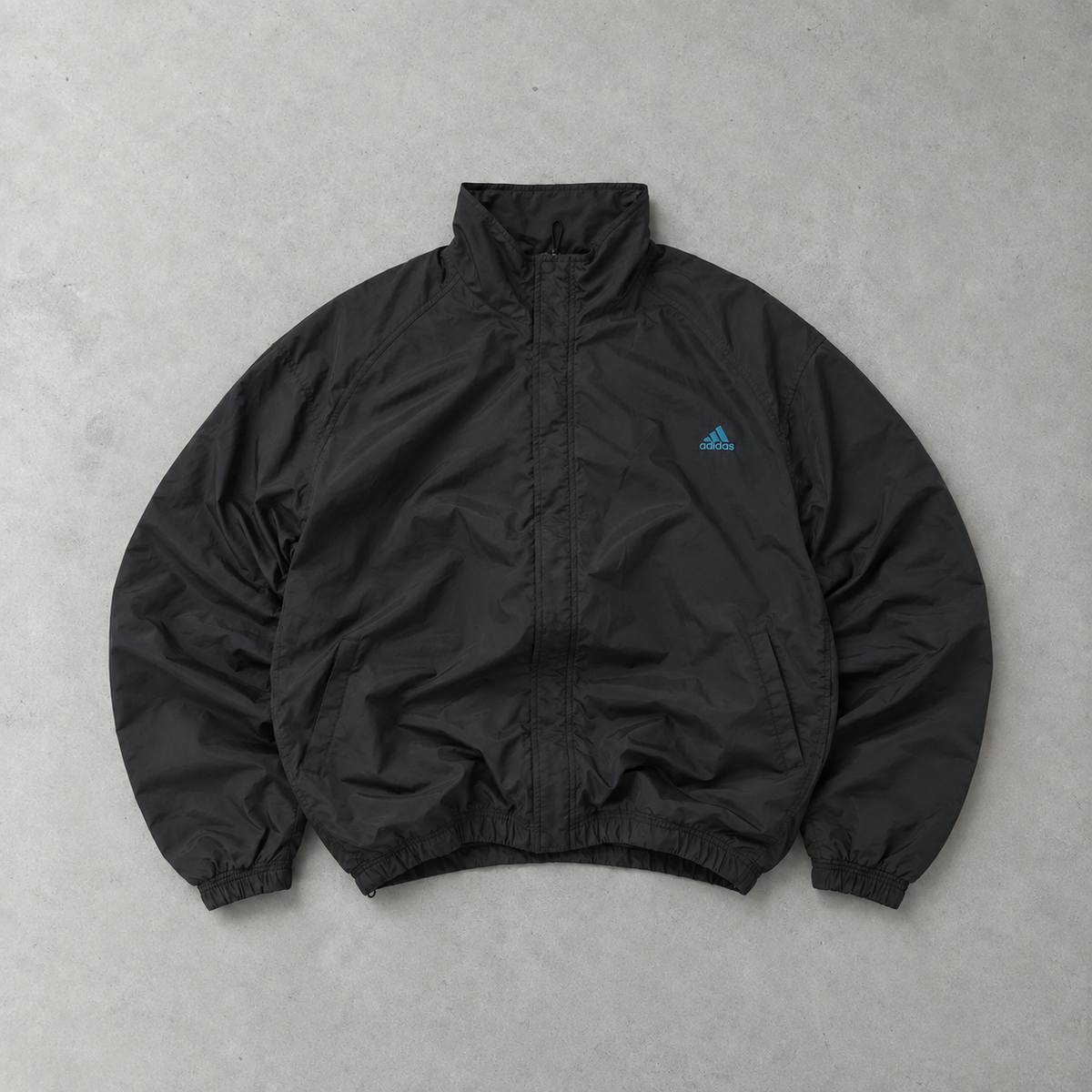 Adidas Trainingsjacke Schwarz/Blau Rar (M)