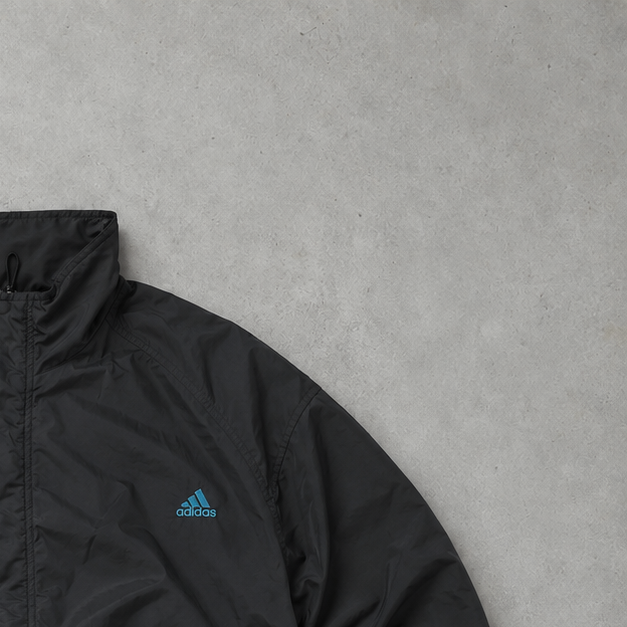 Adidas Trainingsjacke Schwarz/Blau Rar (M)