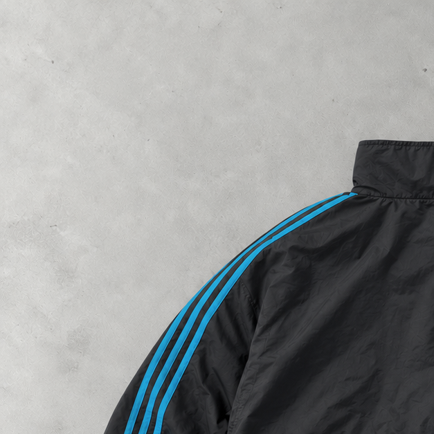 Adidas Trainingsjacke Schwarz/Blau Rar (M)