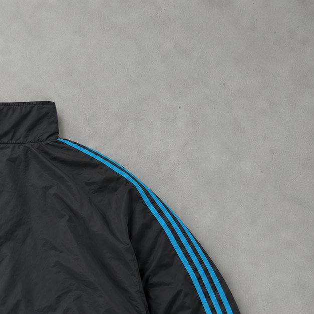 Adidas Trainingsjacke Schwarz/Blau Rar (M)