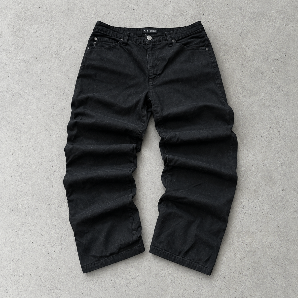 Armani Jeans Baggy Jeans Black Rare (W31 | DE 46)