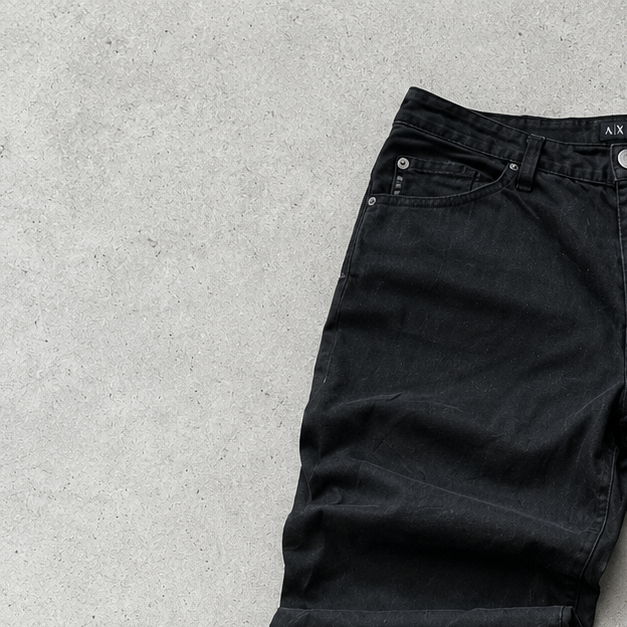 Armani Jeans Baggy Jeans Black Rare (W31 | DE 46)