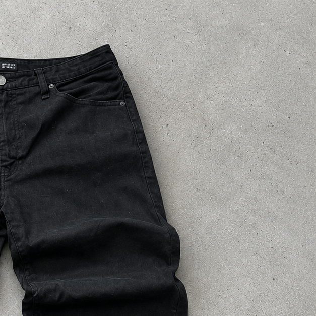 Armani Jeans Baggy Jeans Black Rare (W31 | DE 46)