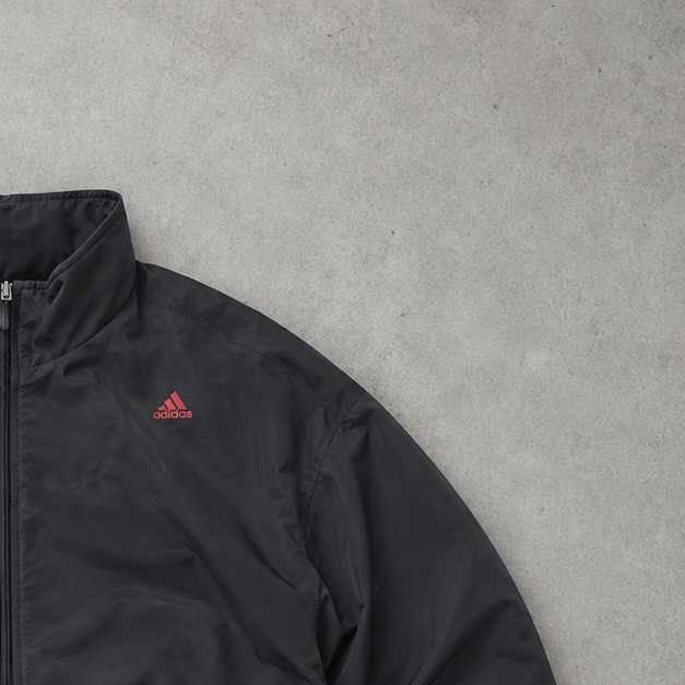 Vintage Adidas Track Jacket Black Limited (M)