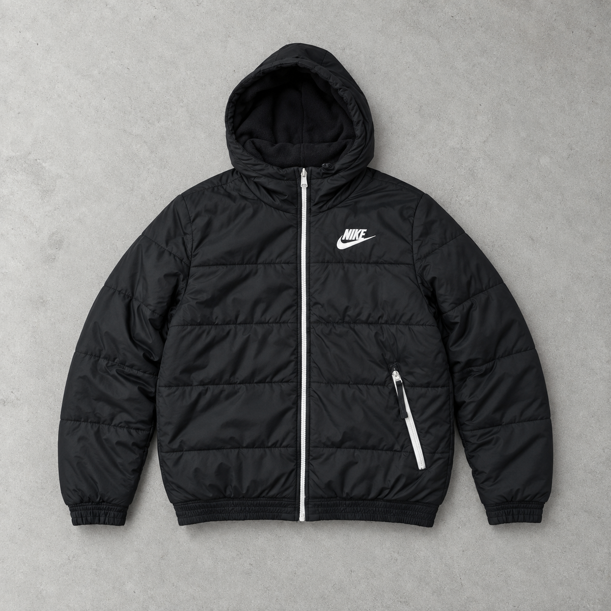 Nike Puffer Jacket Black / White Limited (S)
