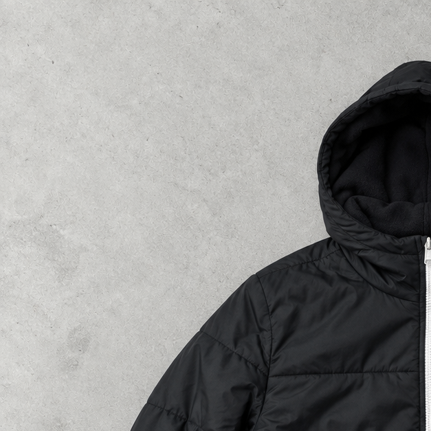 Nike Puffer Jacket Black / White Limited (S)