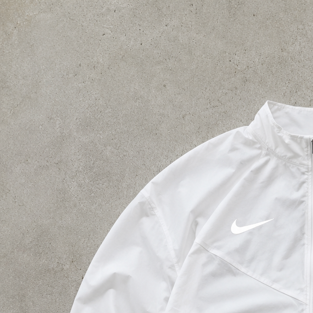 Nike Windbreaker White Rare (M)