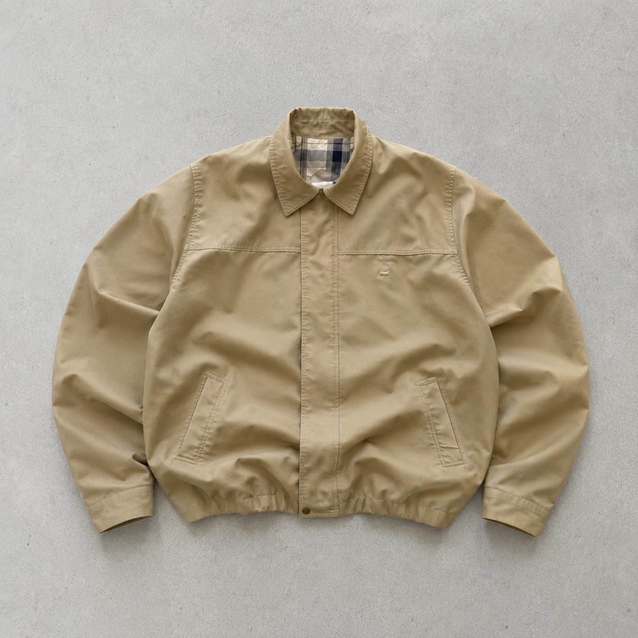 Lacoste Harrington Jacket Beige Rare (L)