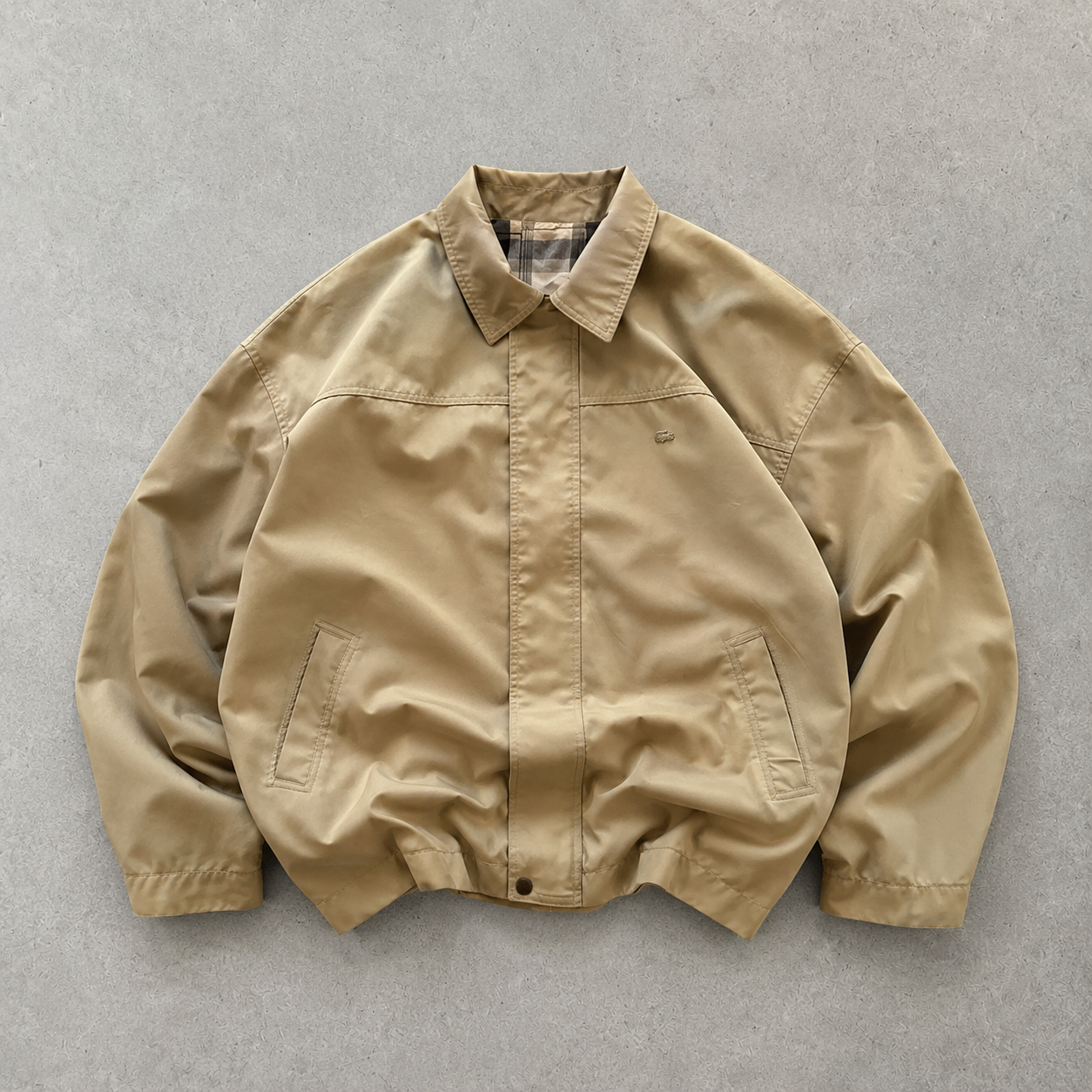 Lacoste Harrington Jacket Beige Rare (L)