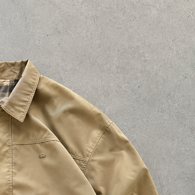 Lacoste Harrington Jacket Beige Rare (L)