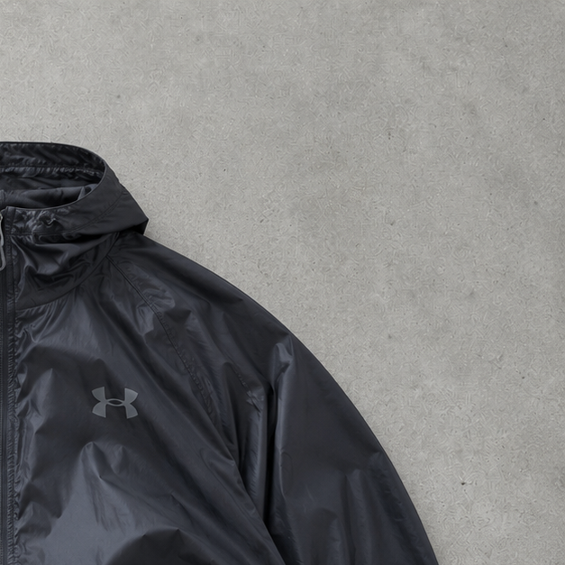 Under Armour Windbreaker Black Rare (L)