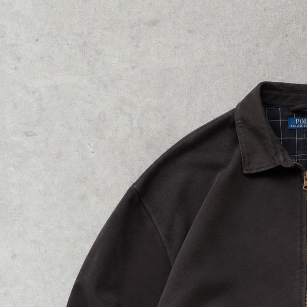 Ralph Lauren Jacket Navy Rare (L) Stitched Logo