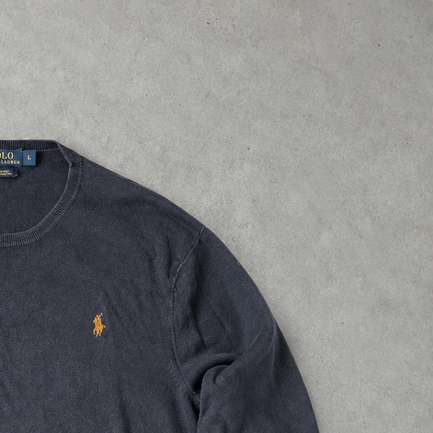 Polo Ralph Lauren Crewneck Sweater Marineblau Rare (XL)