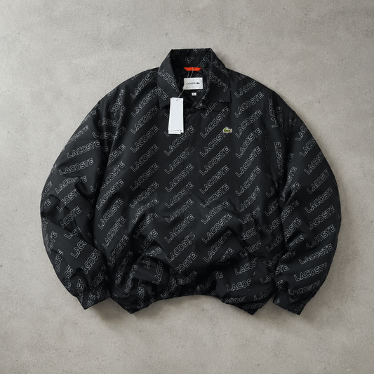 Lacoste Puffer Jacket Black / White Rare (L)