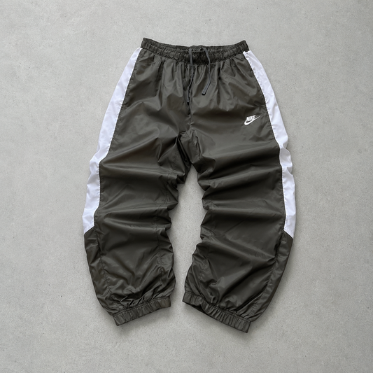 Y2K 2000 Nike Track Pants Black, Grey Rare (M)