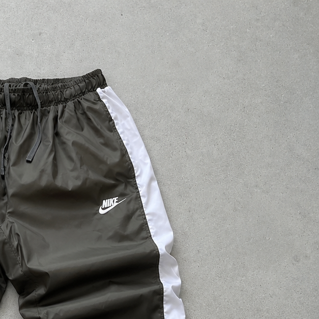 Y2K 2000 Nike Track Pants Black, Grey Rare (M)