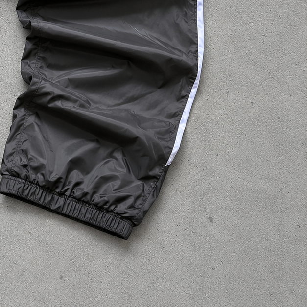 Y2K 2000 Nike Track Pants Black, Grey Rare (M)