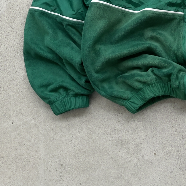 NCAA Nike Fleece Jacket Dunkelgrün Rare (XL) Stitched Logo