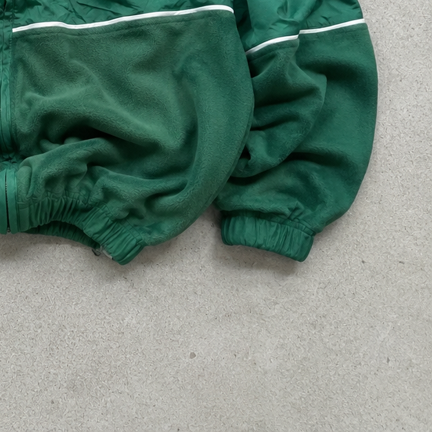 NCAA Nike Fleece Jacket Dunkelgrün Rare (XL) Stitched Logo
