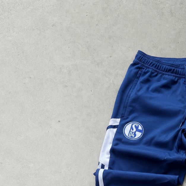 Schalke Adidas Track Pants Marineblau Rare (Size S)