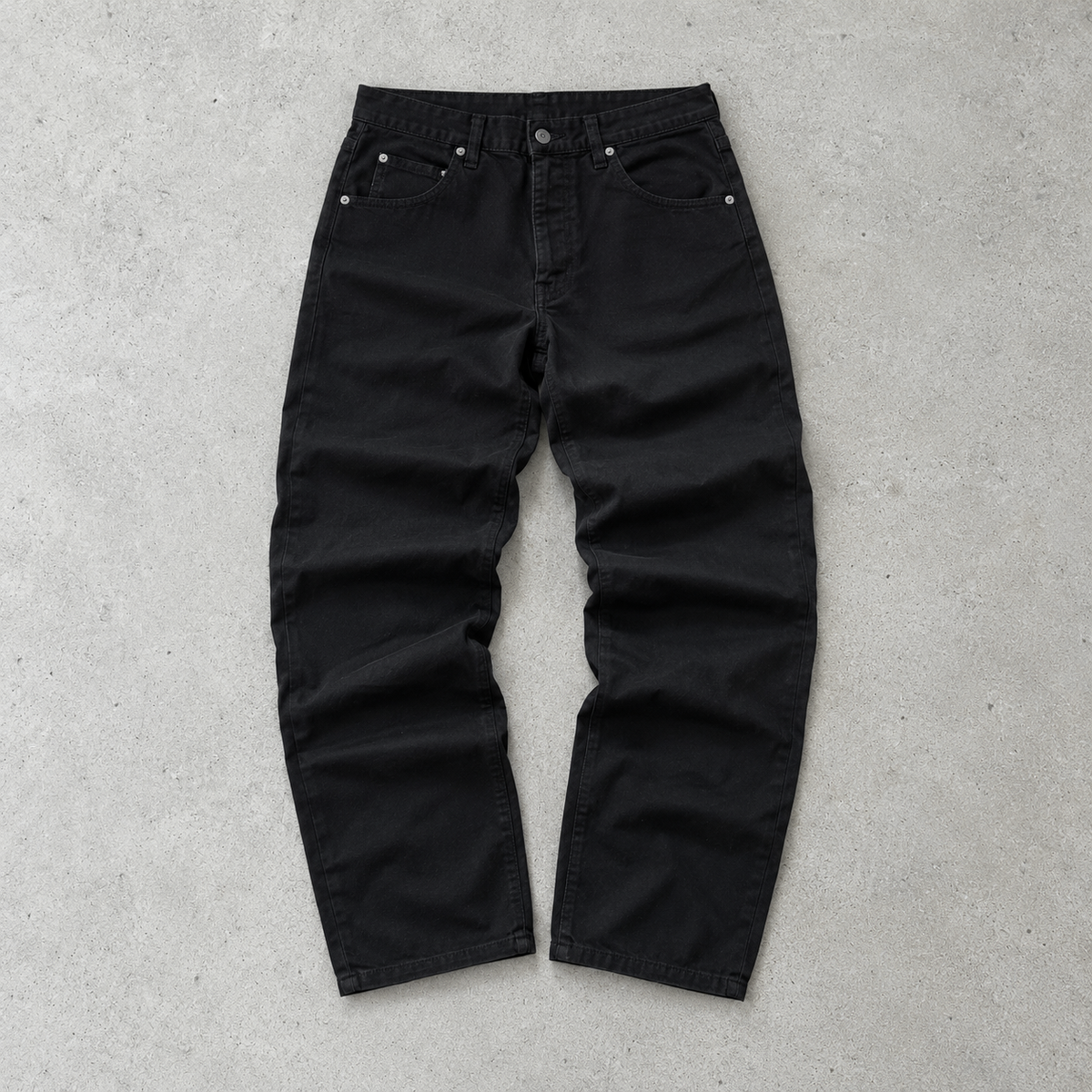 Y2K Armani Jeans Bootcut Jeans Black Rare (M)