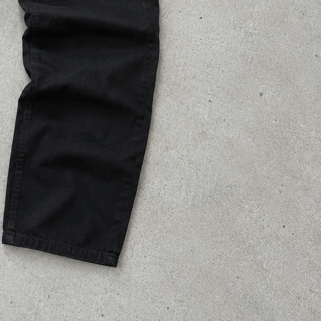 Y2K Armani Jeans Bootcut Jeans Black Rare (M)