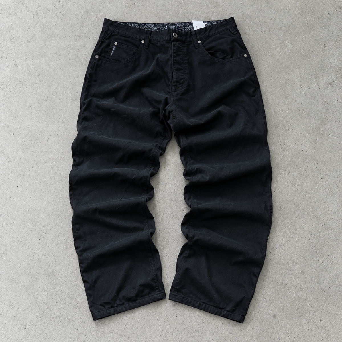 Y2K Armani Jeans Bootcut Jeans Black Rare (M)