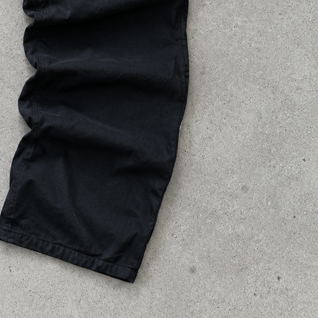 Y2K Armani Jeans Bootcut Jeans Black Rare (M)