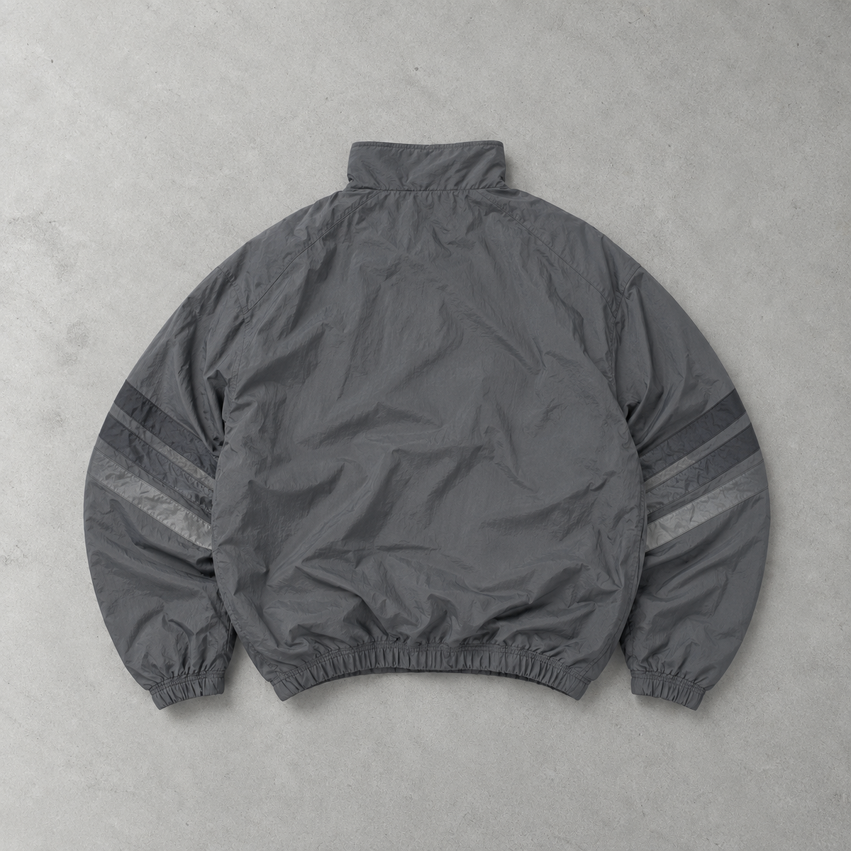 Vintage Adidas Track Jacket Gray Rare (S)