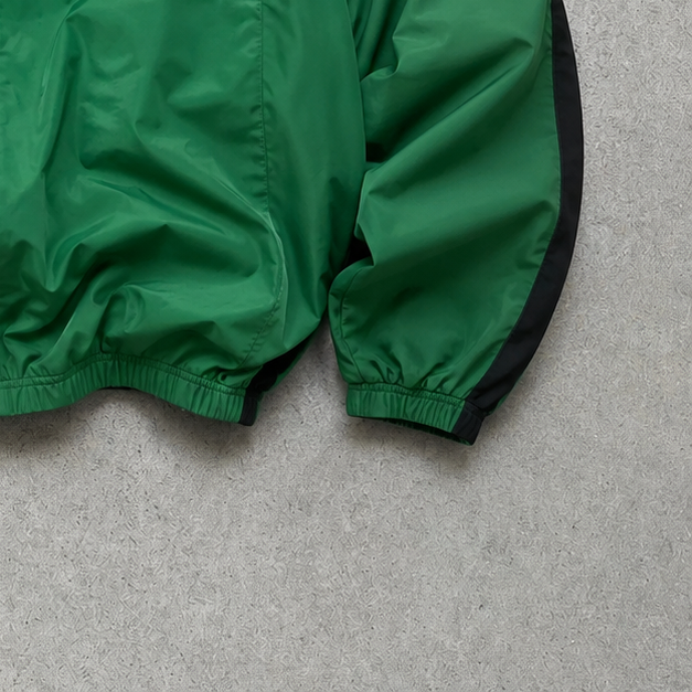 90s Vintage Nike Track Jacket Dunkelgrün, Black Limited (XL)