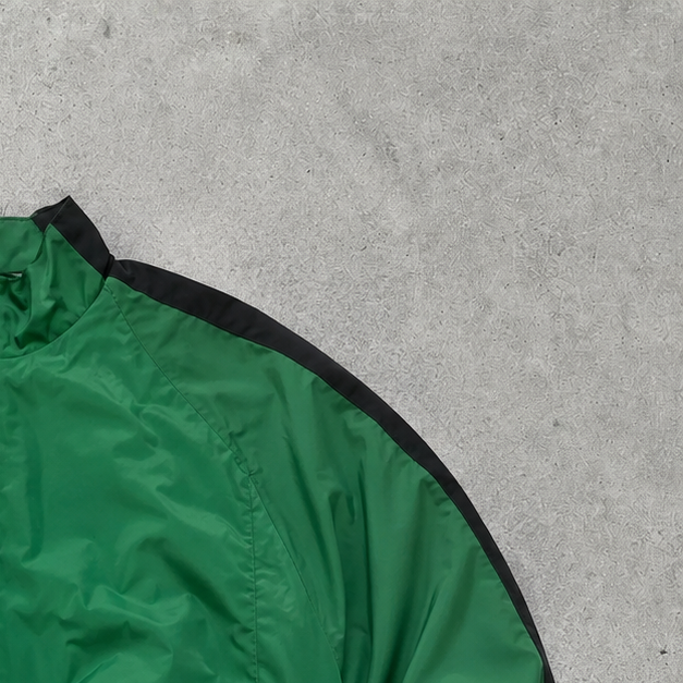 90s Vintage Nike Track Jacket Dunkelgrün, Black Limited (XL)