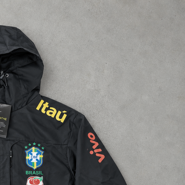 Brasilien Nike Jacket Schwarz Limited (S)
