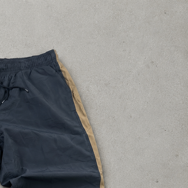 Y2K Nike Track Pants Marineblau Limited (M)