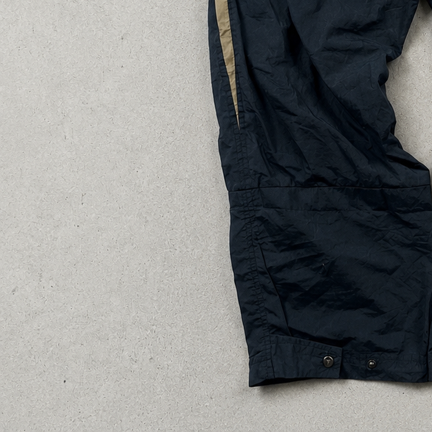 Y2K Nike Track Pants Marineblau Limited (M)