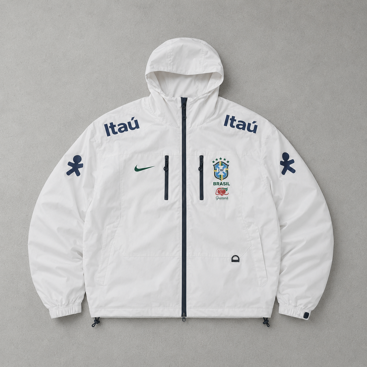Veste Nike Brésil blanche rare (taille XL)