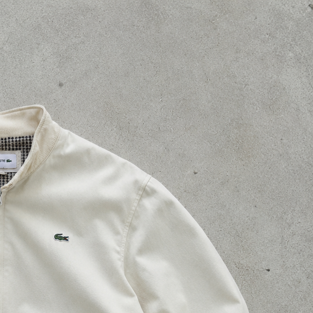 Lacoste Harrington Jacket Creme Limited (L)